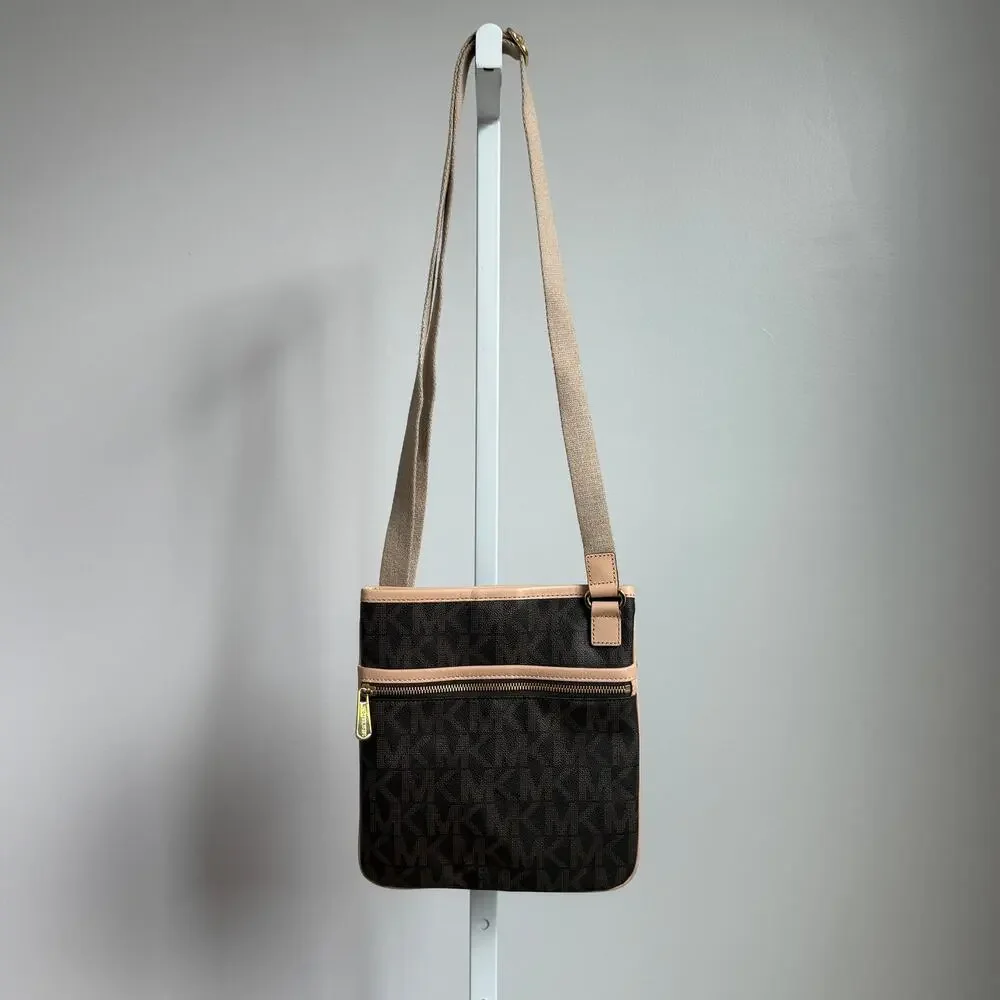 Michael‎ Kors Crossbody Bag Small Brown Beige